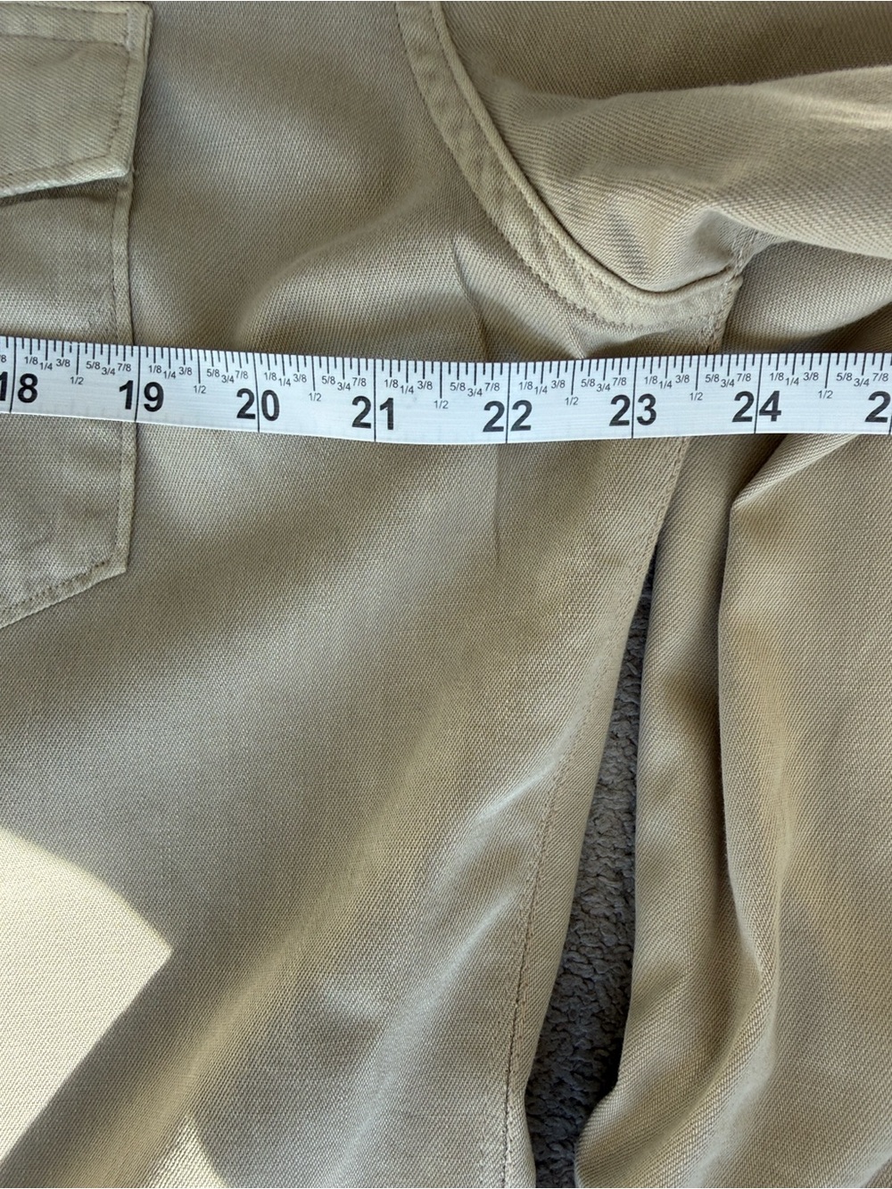Polo by Ralph Lauren Light Tan Western Snap Shirt - Picture 4 of 4
